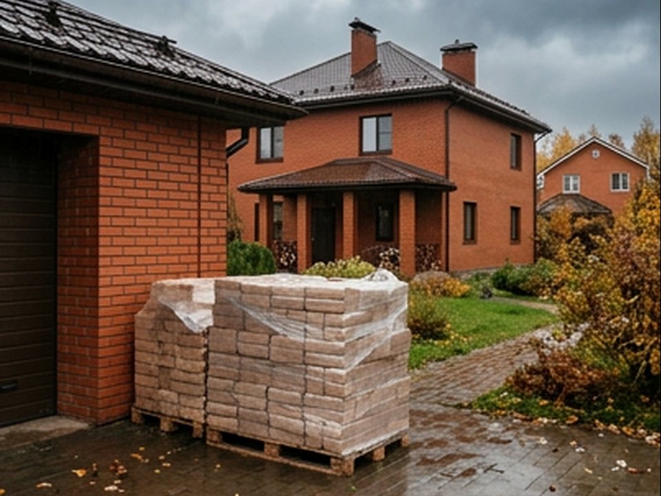 декоративная поленница — Кленовый проезд, 16Ж, Нижний Новгород